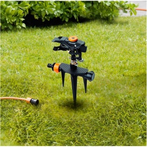 Aspersor pulsator metalic, cu impact si spin metalic, capacitate de irigare de peste 500 mp - Img 2