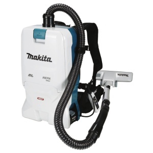 Aspirator Makita portabil tip rucsac XGT 40Vmax, 20 kPa, livrat fara acumulatori
