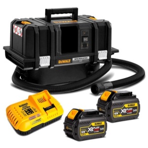 Aspirator profesional Dewalt DCV586MT2, cu acumulator Li-Ion 54 V 6Ah, 2000 W, 15 l - Img 1