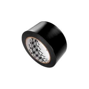 Banda marcare protectie 3M 764i vinil negru, 50mm x 33m, marcare terenuri sport indoor, 70006299740 - Img 1