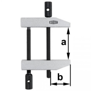 BESSEY Menghină paralelă cu șurub PA, Deschidere 116 mm - Img 3