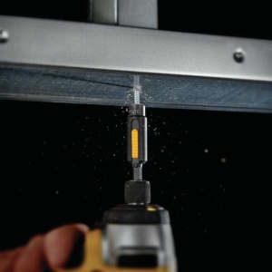 Bit tubular EXTREME IMPACT DeWALT DT7450, cu sistem de curatare, prindere hexagonala 1/4" 13mm - Img 3