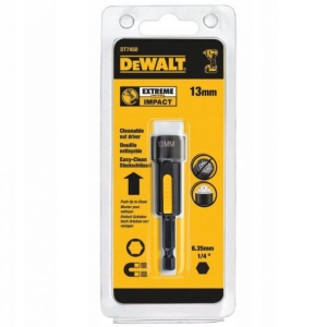 Bit tubular EXTREME IMPACT DeWALT DT7450, cu sistem de curatare, prindere hexagonala 1/4" 13mm - Img 2