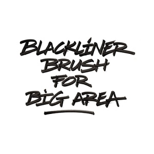 Blackliner Brush Molotow black - Img 4