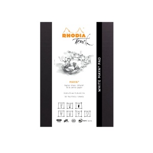 Blocnotes capsat, grafic, A5, 50 file, portrait Rhodia Touch Layout