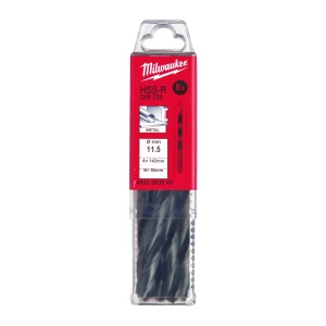 Burghie HSS Roluite pentru metal - DIN 338 - Milwaukee Ø 11.5x94x142 mm - set 5 buc - Img 2