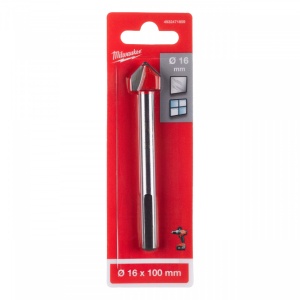 Burghie pentru sticlă și plăci ceramice Milwaukee (Lungime totală (mm): 100, Ø (mm): 16) - Img 2