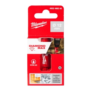 Burghiu ceramică MILWAUKEE Diamond Max 12mm - Img 2