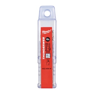 Burghiu metal MILWAUKEE THUNDERWEB - DIN 338 Ø 2.9x33x61 mm - set 10 buc - Img 2