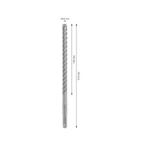 Burghiu pentru beton Bosch SDS Plus-5X, 10x210 mm - Img 2