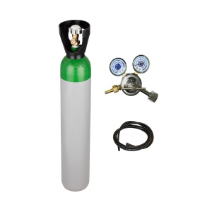 Butelie din otel PLINA cu argon 10 litri/200bari cu reductor presiune