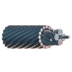 Cablu de otel special antigiratoriu Gutman tip Verotop E constructia 25x7 cu toroane compacte - Img 2