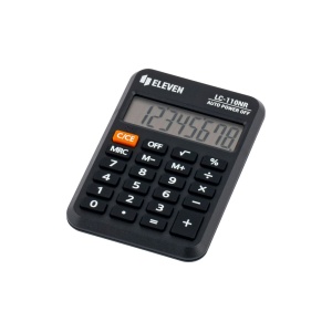 Calculator de buzunar 8 digiți, 88 x 58 x 11 mm, Eleven LC-110NR - Img 1