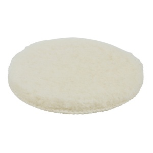 Calota lustruire Wolfcraft 3163000, lana miel, 180 mm cu scai