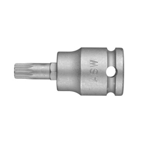 Cap cheie tubulara de impact ASW cu profil XZN exterior 3/8" 12mm L50mm