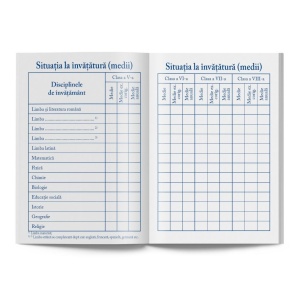 Carnet de elev pentru clasele V-VIII - Img 3