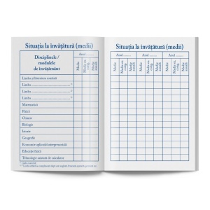 Carnet de elev pentru școala profesională - Img 3