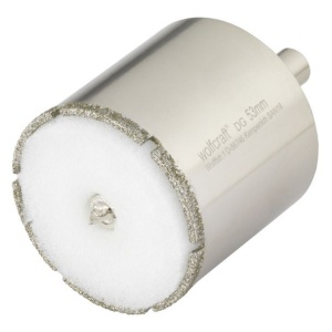 Carota diamantata "Ceramic" Wolfcraft 5929000, D 53 mm, lungime 45 mm