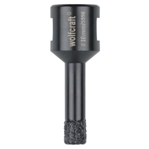 Carota diamantata "Ceramic" Wolfcraft 5998000, D 10 mm, lungime 45 mm - Img 2