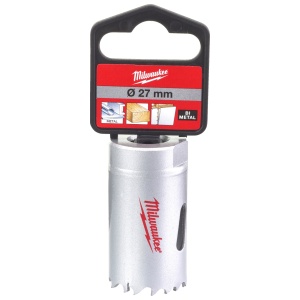 Carote Bi-Metal pentru contractanți Milwaukee (Ø (mm): 27, Adâncimea max. de tăiere (mm): 38) - Img 2