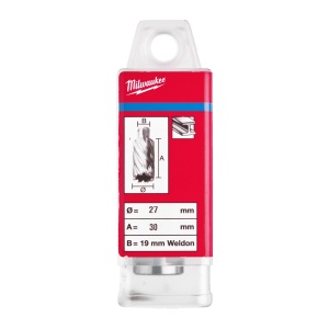 Carote HSS 30 mm Milwaukee (Ø (mm): 27, Lungime totală (mm): 30) - Img 2
