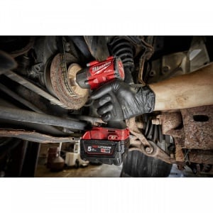 Cheie de impact M18 FUEL™ ½″ cu inel de fixare Milwaukee M18 FMTIW2F12-0X, alimentare Cu acumulator - neechipat