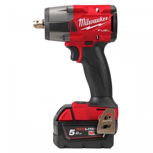 Cheie de impact M18 FUEL™ ½″ Milwaukee M18 FMTIW2P12-502X, alimentare Cu acumulator - echipat