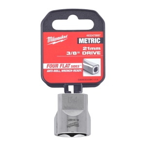 Cheie tubulară 3/8, sistem metric, 21mm, scurtă - Img 2