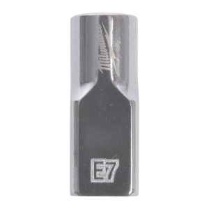 Cheie tubulara cu patrat 1/4" cu bit profil extern Milwaukee Torx E-TX E7 - Img 1