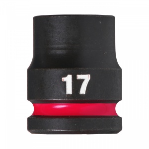 Cheie tubulara de impact 1/2" MILWAUKEE SHOCKWAVE™ IMPACT DUTY 17 mm L38mm