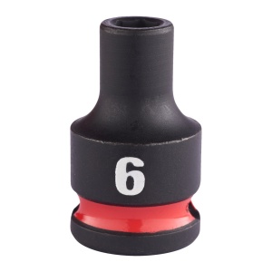 Cheie tubulară de impact MILWAUKEE SHOCKWAVE™ IMPACT DUTY, 3/8" IMPACT SOCKET STD 6mm L32mm - Img 1