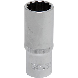 Cheie tubulara lunga BGS 12 puncte (dublu hexagon), 22mm, 1/2" - Img 1
