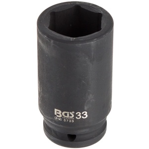 Cheie tubulara lunga de impact, 33mm, 3/4"