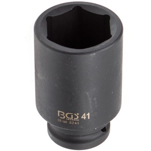Cheie tubulara lunga de impact BGS 41mm, 3/4" - Img 1