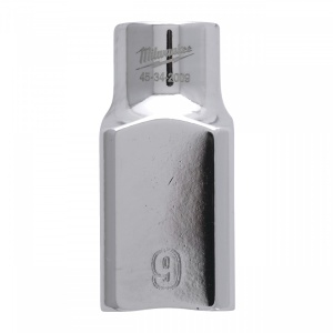 Cheie tubulară Milwaukee 1/2, sistem metric, 9mm, scurtă - Img 1