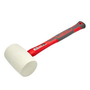 Ciocan cauciuc ENERGO IMPACT 900 g alb maner fibra - Img 3