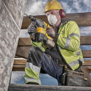 Ciocan rotopercutor SDS-Plus Dewalt DCH333X2, cu 2 acumulatori XR Flexvolt 54 V / 9.0 Ah, 3.5 J, 30 mm - Img 4