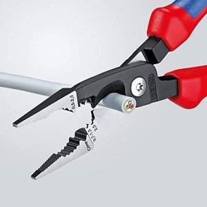 Cleste electrician cu 6 functii, manere multicomponent, KNIPEX, 200 mm