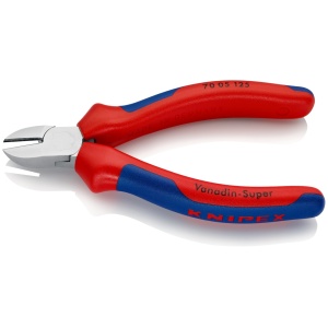Cleste sfic, cromat, manere multicomponet, KNIPEX, 125 mm - Img 2