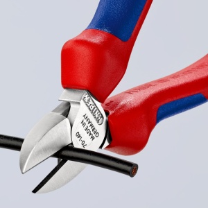 Cleste sfic, cromat, manere multicomponet, KNIPEX, 140 mm - Img 6
