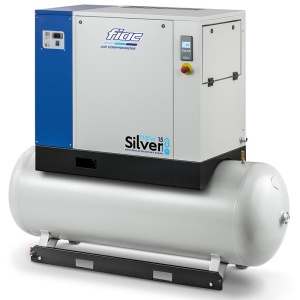 Compresor cu surub si uscator NEW SILVER+D 15/500, 8 bar - Img 12