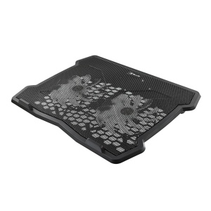 Cooling pad Tellur Basic, 15.6", 2 ventilatoare, Negru