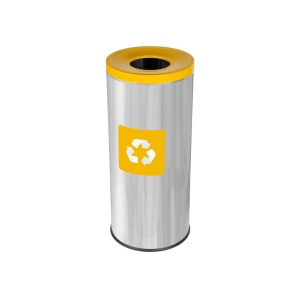 Coș inox colectare selectivă Eko Prestige 45 L - Img 4
