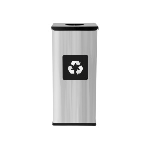 Coș inox colectare selectivă Eko Square Prestige 60 L - Img 6