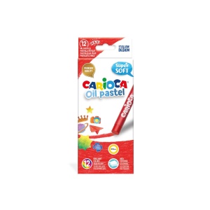Creioane cerate Carioca Oil Pastel Maxi 12/cutie - Img 1
