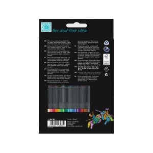 Creioane colorate triunghiulare black edition Faber-Castell 36 culori/set - Img 3