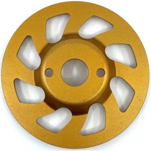 Cupa diamantata segment tip ventilator - Beton/Abrazive 125x22.2mm Premium - DXDY.PSCC.125 - Img 2