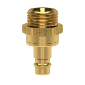 Cupla rapida standard tata Ludecke ES_38_NAAB, DN 7.2, filet exterior G 3/8", inchidere dubla