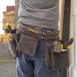 Curea din piele cu buzunare Stanley STST1-80113, 1450 x 90 x 260 mm - Img 7