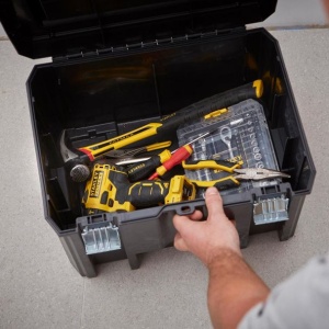 Cutie adanca cu tava Stanley FATMAX FMST1-75796, 440 x 332 x 300mm, 23 L, PRO-STACK - Img 7